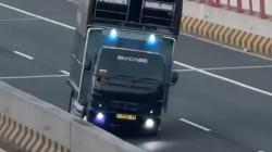 Viral! Truk Ugal-ugalan Bergoyang di Jembatan Suramadu, Polisi Buru Sopir dan Perekam Video
