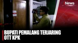 Bupati Pemalang Anom Widiyantoro Kenakan Rompi Oranye usai OTT KPK, Sampaikan Permintaan Maaf