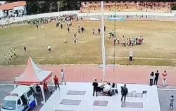Laga Piala Soeratin U-15 di Mojokerto Ricuh! Pemain dan Orang Tua Baku Hantam