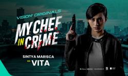 Poster Karakter Sintya Marisca sebagai Vita di My Chef in Crime: Investigator Muda Tegas dan Idealis