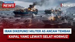 AS Klaim Alihkan 44 Kapal dalam Blokade Iran, Teheran Ancam Serang Kapal Perang di Selat Hormuz