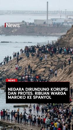 Negara Dirundung Korupsi, Ribuan Migran Ilegal Maroko Menyeberang ke Spanyol