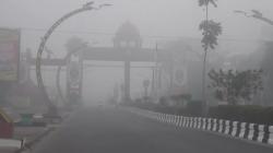 Kabut Asap Karhutla Selimuti Sampit, Jarak Pandang Turun
