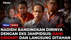 Nadiem Bandingkan Penanganan Kasusnya dengan Febrie Adriansyah:Saya Diborgol dan Pakai Rompi Tahanan