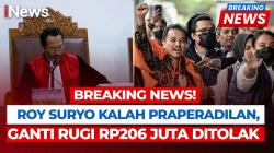 Hakim Tolak Praperadilan Jilid 3 Roy Suryo Terkait Ganti Rugi
