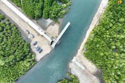 Jembatan Gantung Geser Pertama di Indonesia Rampung, Bisa Digeser ke Sisi Kiri dan Kanan