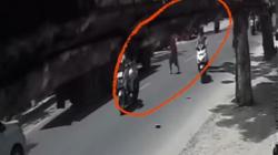 Detik-Detik Mengerikan Pria Terlindas Truk Saat Menyeberang di Labuhanbatu Terekam CCTV