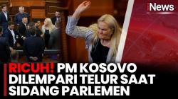 Geger! PM Kosovo Dilempar Telur saat Sidang Parlemen, Politik Makin Memanas