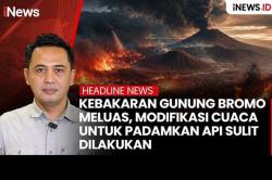 Kebakaran Gunung Bromo Meluas, Modifikasi Cuaca untuk Padamkan Api Sulit Dilakukan