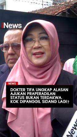 Dokter Tifa Ungkap Alasan Ajukan Praperadilan: Bukan Terdakwa Lagi, kok Dipanggil Sidang?