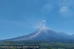 Gunung Semeru Meletus, Kolom Abu Membubung Setinggi 1,1 Km ke Langit