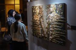 Pameran “Sela Menjadi” Tampilkan Pergeseran Figur Manusia dari Kanvas ke Relief