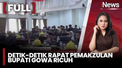 Rapat Paripurna DPRD Gowa Ricuh, Seluruh Fraksi Sepakat Usulkan Pemakzulan Bupati Sitti Husniah Talenrang