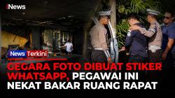 Kesal Fotonya Dijadikan Stiker WhatsApp, Oknum Pegawai Diskominfo Kukar Nekat Bakar Ruang Rapat