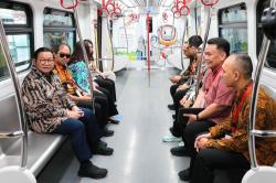 Progres Proyek LRT Velodrome-Manggarai Hampir 98 Persen, Rampung sesuai Target?