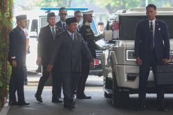 Jelang Pidato Kenegaraan, Presiden Prabowo Tiba di Gedung DPR