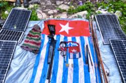 TNI Gerebek Honai di Intan Jaya, Temukan Senjata Rakitan hingga Bendera OPM