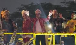 Karnaval HUT RI di Thamrin Bikin Warga Heboh, Bahlil Joget hingga Purbaya Bagi Kaos