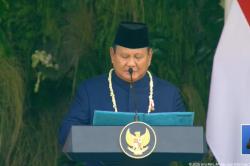 Detik-Detik Prabowo Bacakan Teks Proklamasi, Suara Sirene Bergema