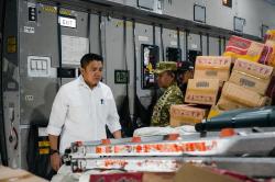 Prabowo Kembali Kirim Bantuan Korban Gempa NTT, 65 Ton Logistik Diangkut 5 Pesawat