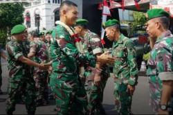 Dandim 0733 Semarang Kolonel Priyo Disambut Haru usai Jadi Komandan Upacara HUT RI di Istana