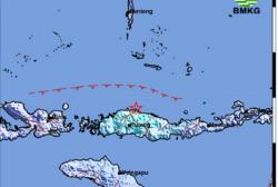 Update Gempa M 5,2 Guncang Ruteng NTT, Getaran Dirasakan di Manggarai