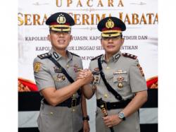 Sertijab Kapolres Muba dan OKU Timur, Ini Pesan Kapolda Sumsel ke Pejabat Baru