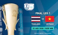 Link Live Streaming Thailand vs Vietnam di Leg 1 Final Piala AFF 2026, Saksikan di VISION+!