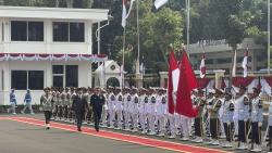 Menhan China Dong Jun Kunjungi Menhan Sjafrie, Disambut Upacara Kenegaraan