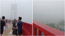 Video Viral Kabut Asap Selimuti Jembatan Ampera Palembang, Netizen: Kacau Bener!