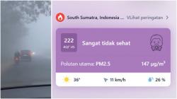 Palembang Jadi Kota dengan Polusi Udara Terburuk di Dunia, Ini Datanya!