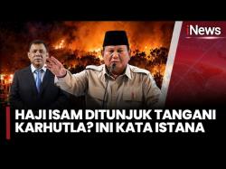 Istana Bantah Haji Isam Jadi Koordinator Penanganan Karhutla, Pemerintah Ungkap Pembagian Tugas