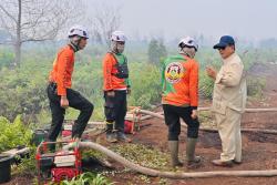 Prabowo Terbang ke Riau Hari Ini, Pantau Langsung Karhutla di Sumatera
