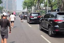 Viral Konvoi Alphard-Fortuner Berpelat ZZ Terobos CFD, Pramono: Sedang Kami Dalami