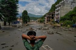 Ngeri! Korban Tewas Banjir Bandang Dahsyat di Nepal Tembus 97 Orang