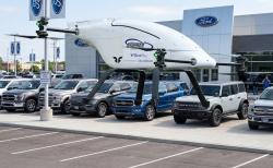 Hindari Macet, Dealer Ford Gunakan Drone Antar Suku Cadang ke Bengkel