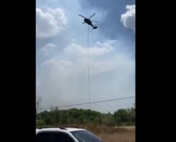 Warga Banjar Rugi Puluhan Juta Imbas Helikopter Angkut Air dari Kolam Pemancingan