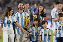 Pesan Haru Antonela Roccuzzo usai sang Suami Lionel Messi Pensiun dari Timnas Argentina