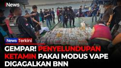 BNN Bongkar Penyelundupan 800 Kg Ketamin di Natuna Utara, Modus Vape Jadi Sorotan