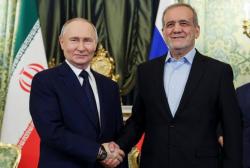 Rusia Dukung Iran Perang Lawan AS, Presiden Pezeshkian Berterima Kasih ke Putin