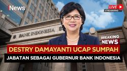 Destry Damayanti Ucapkan Sumpah Jabatan di MA, Resmi Pimpin BI hingga 2031