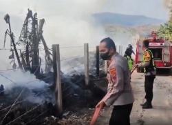 Kebakaran Lahan di Tol Semarang–Solo, Asap Pekat Sempat Ganggu Arus Lalin