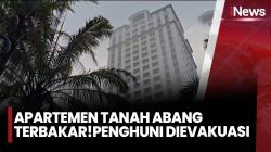 Apartemen Pavilion Tanah Abang Terbakar Menjelang Salat Jumat, Akses Evakuasi Sempat Sulit