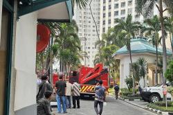 Detik-Detik Kebakaran Apartemen di Tanah Abang, Terdengar Teriakan Minta Tolong