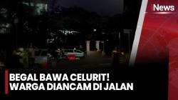Bersembunyi di Gorong-gorong, Terduga Begal Bersejata Celurit Dikepung Warga Setiabudi