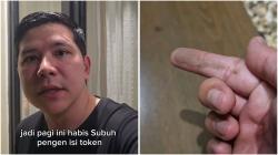 Haykal Kamil Curhat Teras Rumah Dipenuhi Abu Vulkanik Imbas Erupsi Gunung Anak Krakatau