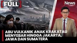 Abu Vulkanik Anak Krakatau Menyebar ke Barat! BMKG Ungkap Wilayah yang Berpotensi Terdampak