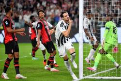 Juventus vs AC Milan Berakhir Dramatis, Gatti Cetak Gol Penyelamat di Menit Akhir