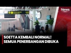 Soekarno-Hatta dan 4 Bandara Lain Kembali Beroperasi Pascaevaluasi Ruang Udara