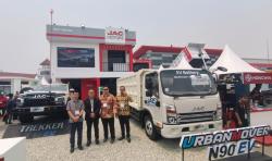 JAC Bawa 2 Kendaraan Komersial Bertenaga Listrik di Mining Indonesia, Intip Spesifikasinya 
